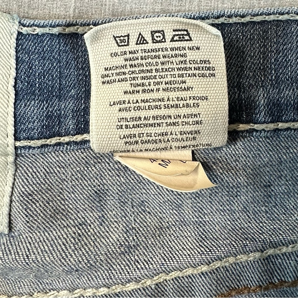 Ariat Denim Low Rise BootCut M4 Sz 35/34 - Picture 3 of 16